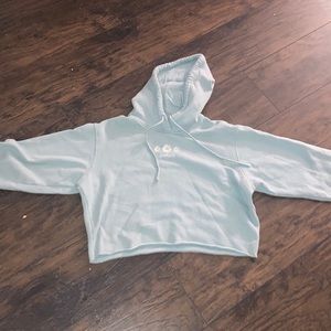 a cropped long sleeve shirt!